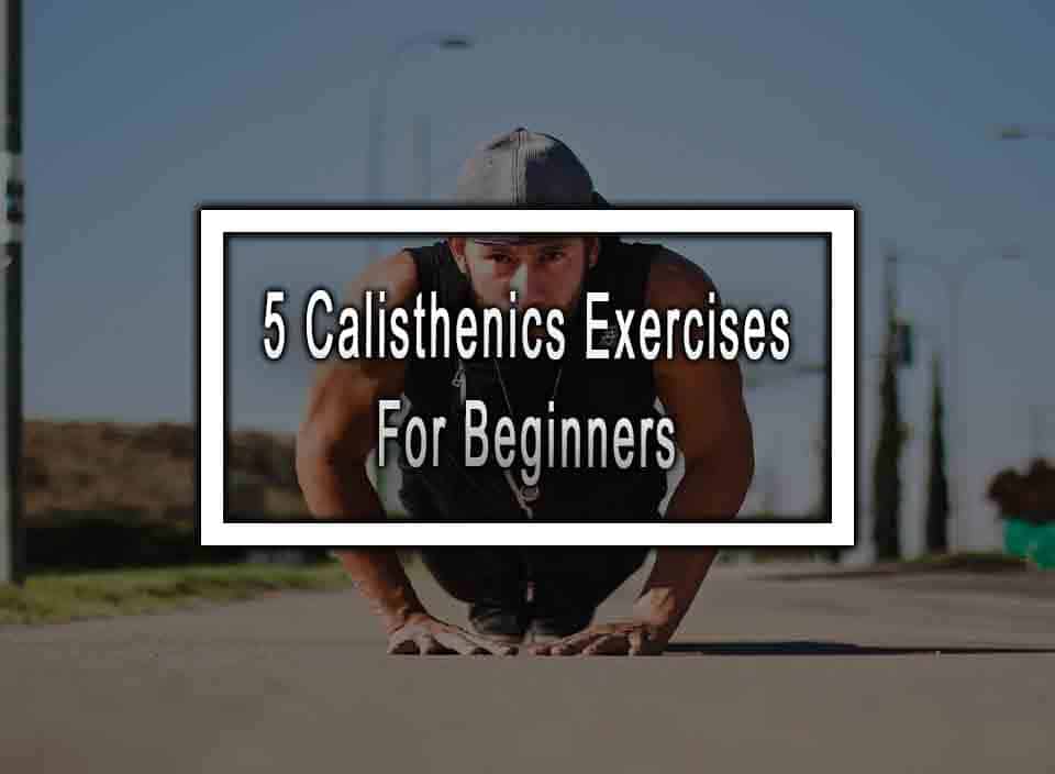 5 Calisthenics Exercises For Beginners