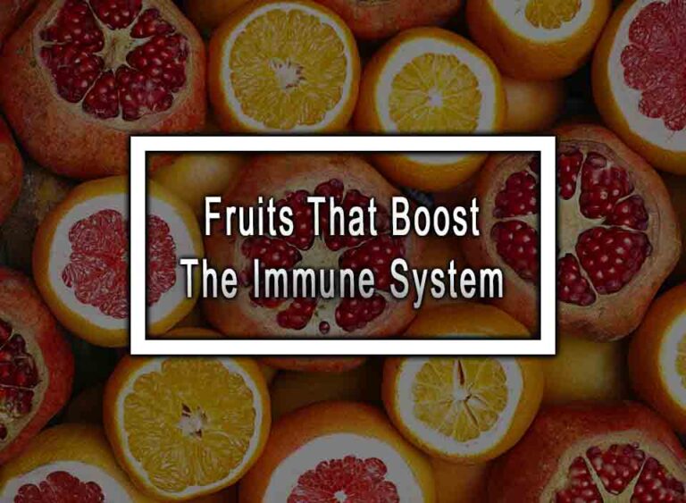 5 Fruits That Boost The Immune System 5942