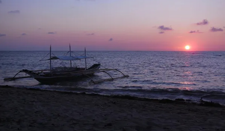 Sunrise in Cagbalete Island